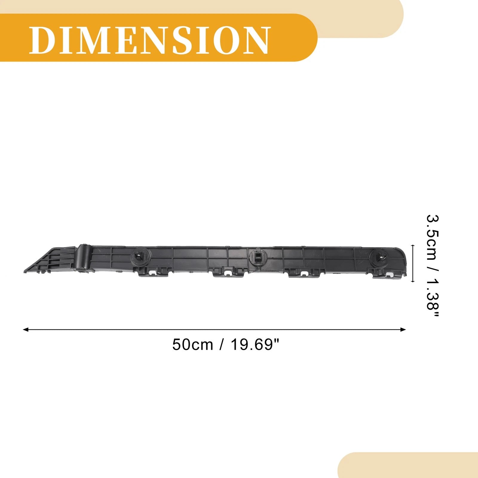 LH Front Bumper Support Bracket for Toyota Camry (2007–2011) 1 Pc