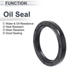Set of 5 Oil Seal Rotary Shaft Seal NBR Rubber 42x55x7mm