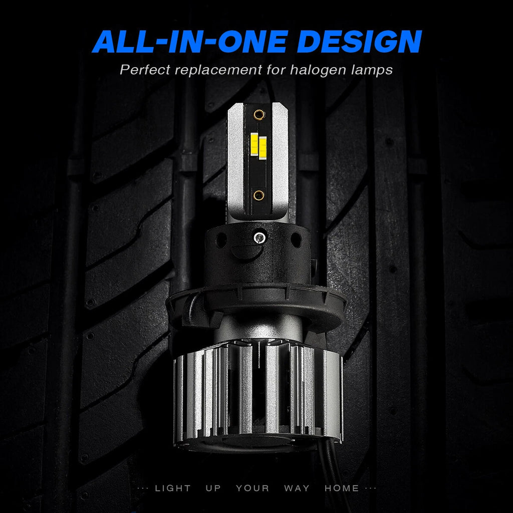 2X H13 LED Headlight Bulbs Conversion Kit for NOVSIGHT (6500K, 12000LM)