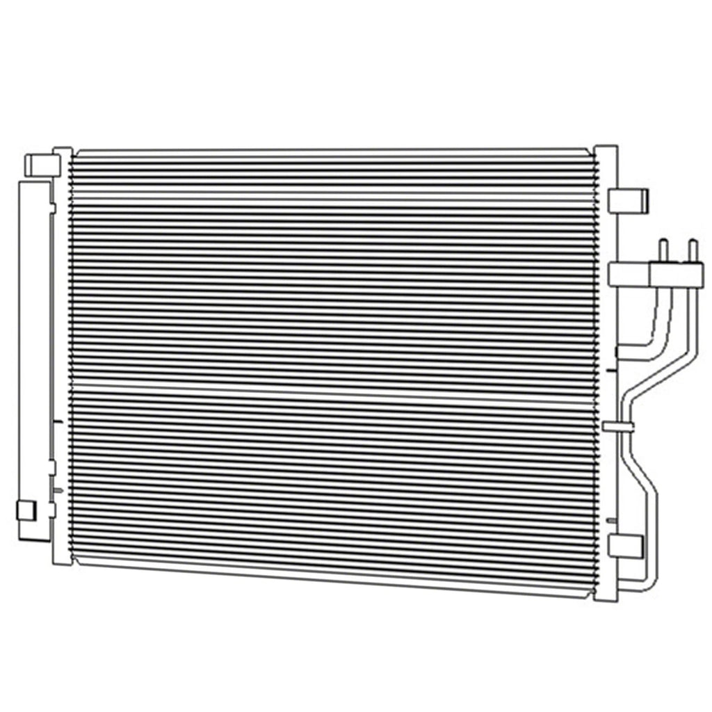 Replacement Condenser for Nissan Xterra (2000–2004)