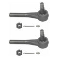 2X Moog Front Outer Steering Tie Rod End Kit for B150 B3500 D150 D350 (1990–1999)