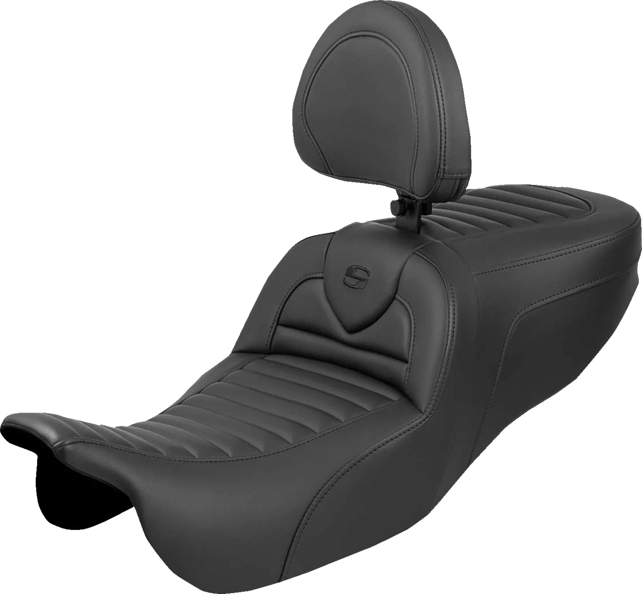 SADDLEMEN Roadsofa Seat with Backrest Tuck-n-Roll for FLRT/FLTRT (2015–2025)