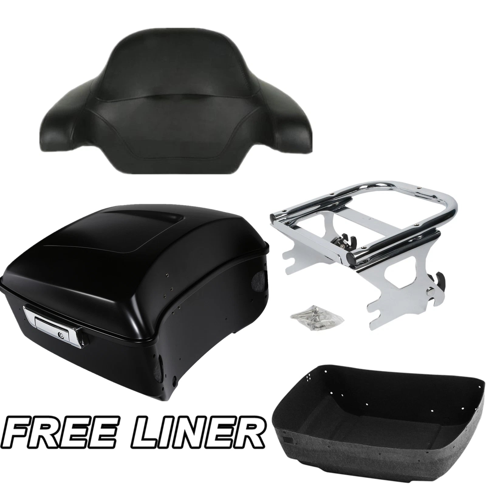 Trunk Pad Mount Rack for Harley Road Glide (1997–2008)
