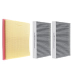 Set of 2 Cabin Filters & 1 Engine Air Filter for BMW 530i G30 (2018–2019)