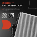 Radiator for BMW X5 E53 (2001-2006) 3.0L Automatic Transmission