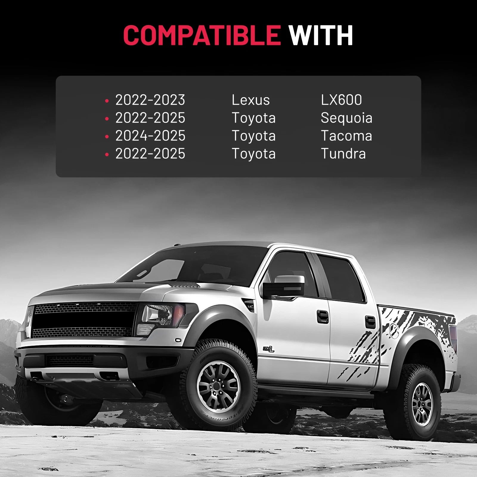 1.5 in Hubcentric Wheel Spacers for Toyota Tundra Sequoia (2022–2025)