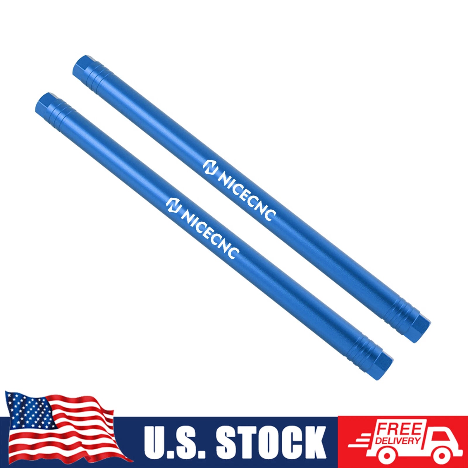 Set of 2 Steering Tie Rods for Yamaha Raptor 700R YFM700R (2009–2026) Blue