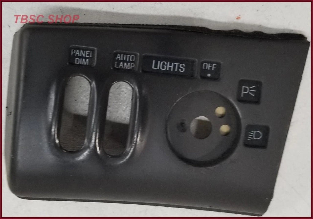 Headlight Switch Panel for Lincoln Mark VIII (1993–1996) Dark Tan Grade B