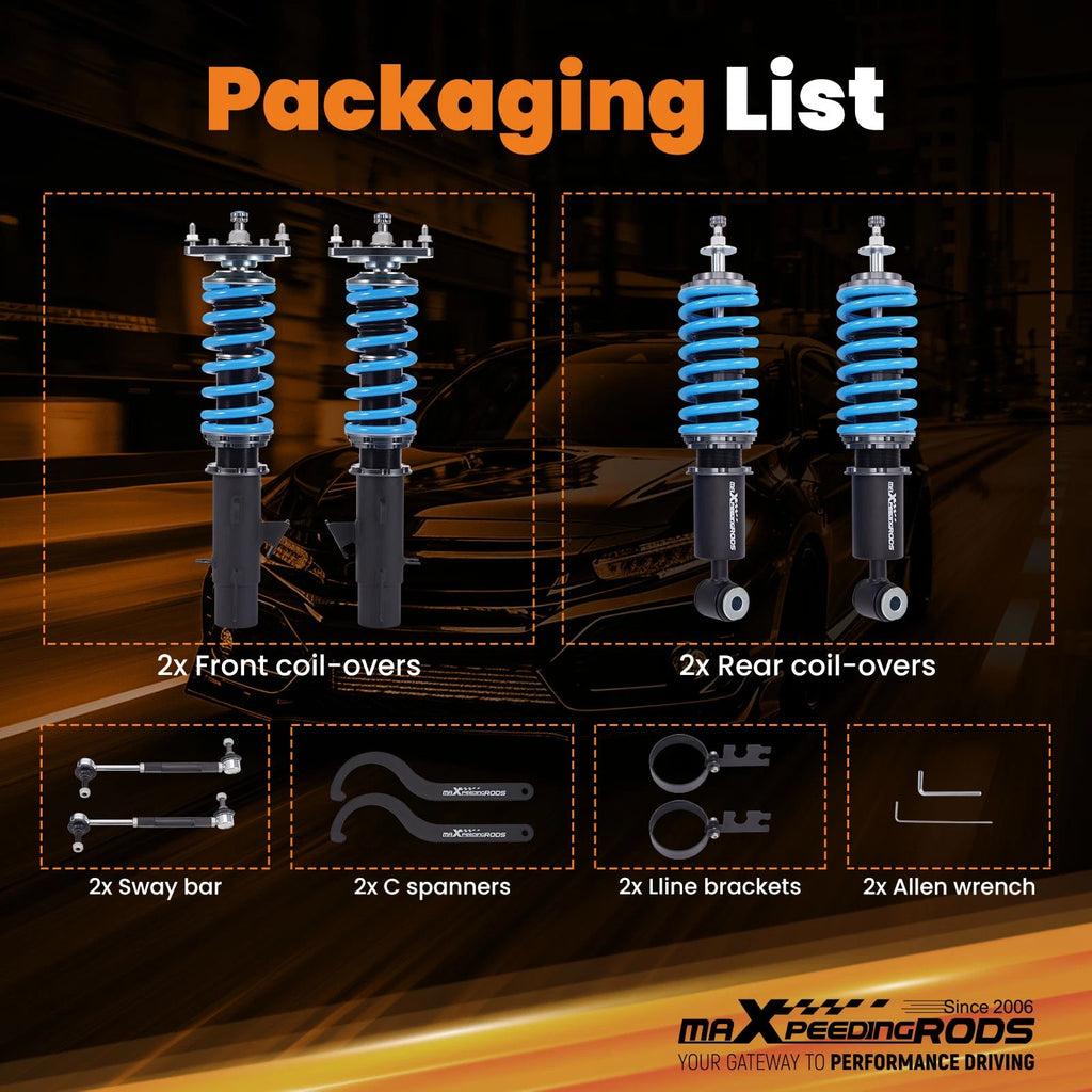 Coilover 24 Way Damper Kit for Mini Cooper Clubman R55 (2007-2014)