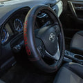 Plasticolor Steering Wheel Cover for Toyota (Deluxe Style, Red)