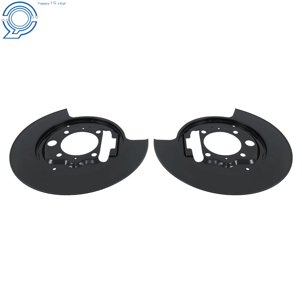 Set of 2 Rear Brake Dust Shields for Ford F-150 (2004–2008)