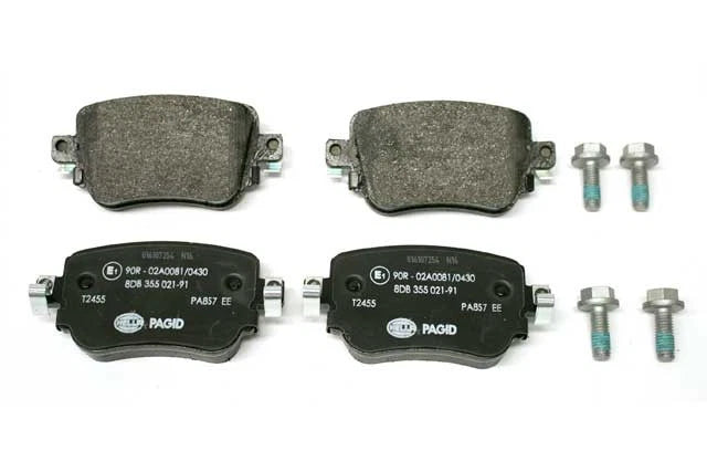 Set of 4 Rear Disc Brake Pads for Volkswagen Passat, Golf, GTI (355021911)