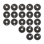 Set of 20 Flap Discs 4.5" for Angle Grinder (Various Grits)