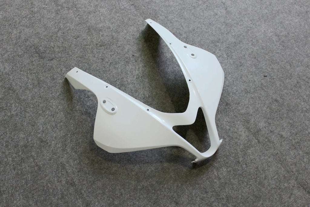 Unpainted Front Fender & Upper Cowl Nose Fairing for Honda CBR600RR (2007–2012)