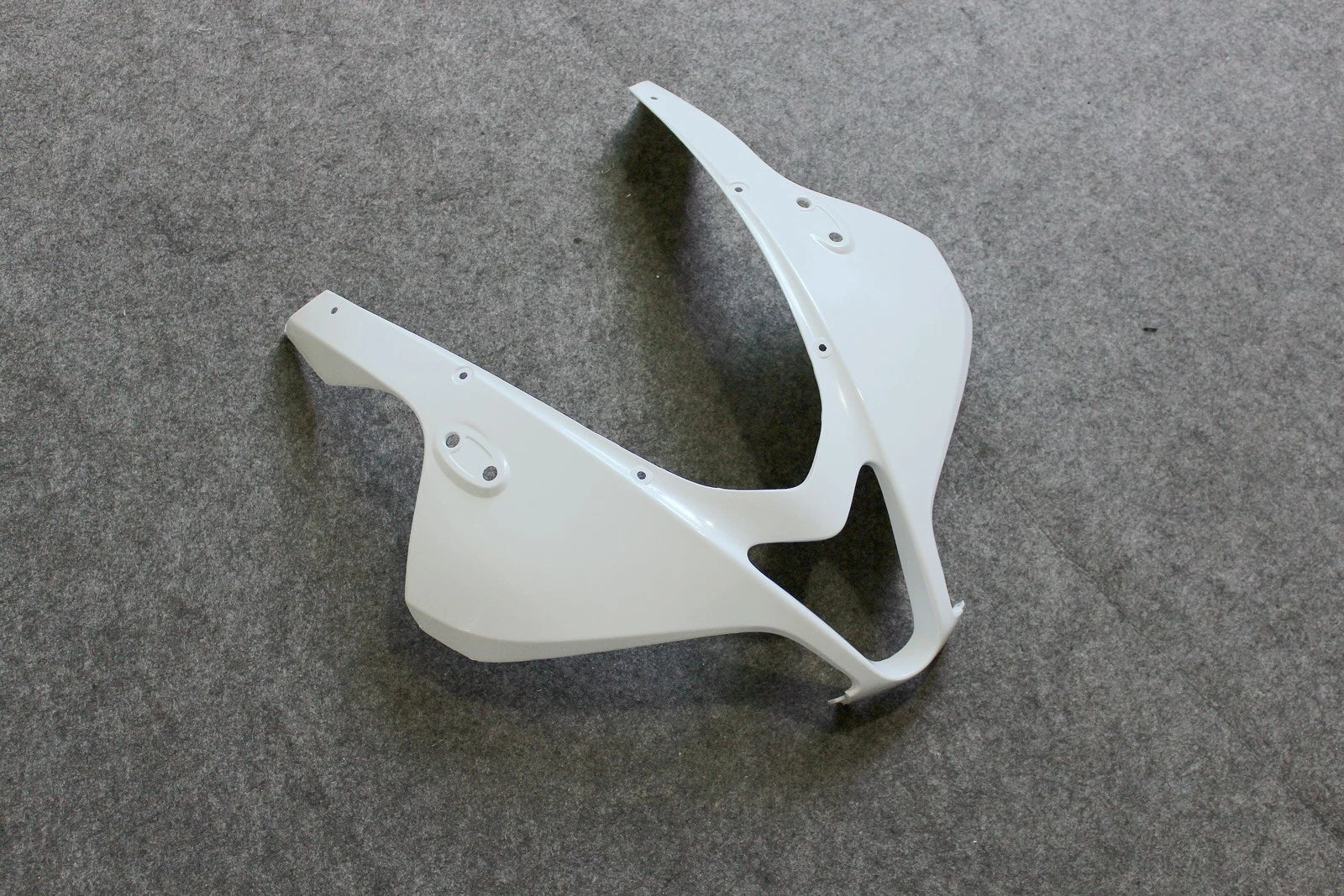 Unpainted Front Fender & Upper Cowl Nose Fairing for Honda CBR600RR (2007–2012)