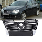 Front Bumper Grille & License Bracket for VW Jetta (2005–2010)