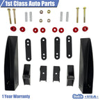 Set of 2 Leaf Spring Relocation Pockets for Chevrolet Bel Air