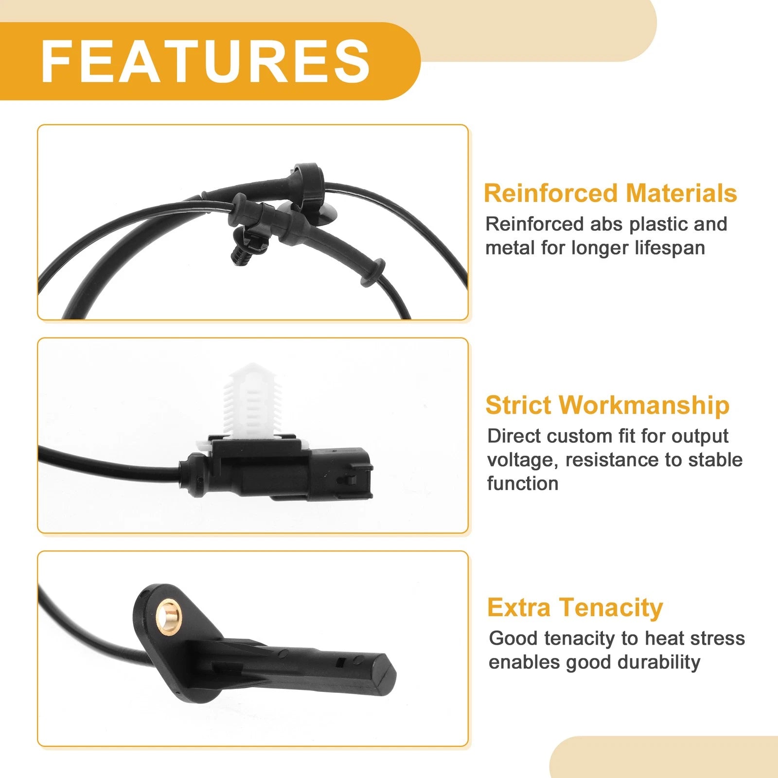 ABS Wheel Speed Sensor No. 84307017 for Chevrolet Colorado ZR2 (2017–2022)