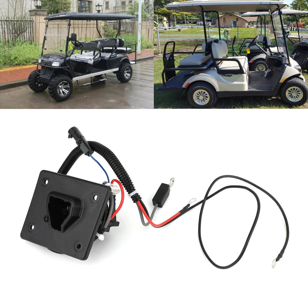 48V Delta-Q Charger Receptacle for EZGO RXV/TXT Golf Carts (2008–Present) OEM 602529 T9