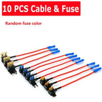 Fuse Holder Add A Circuit Automotive Black & Red Car Circuit Fuse Adapter