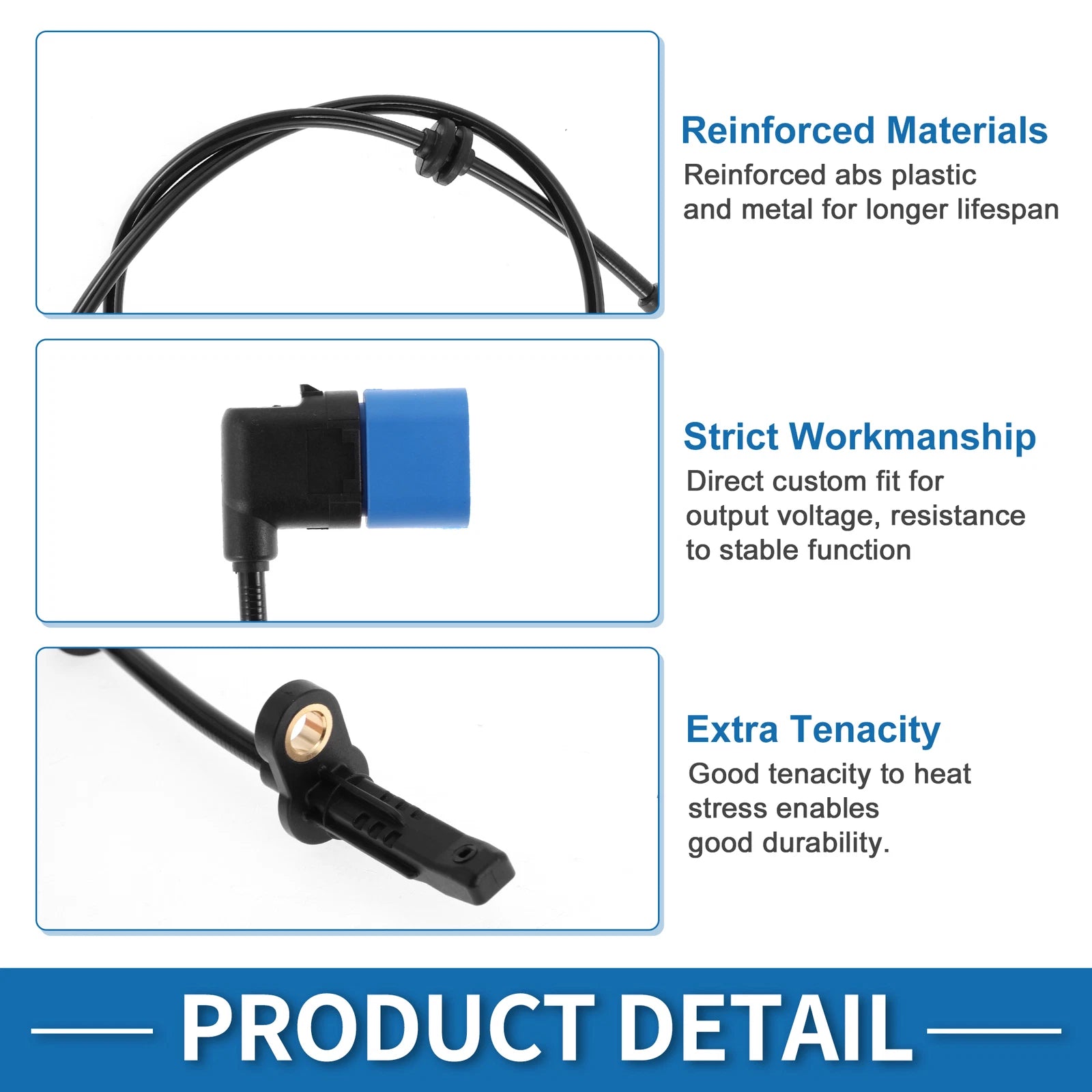 ABS Wheel Speed Sensor No. 2229051000 for Mercedes-Benz S550 (2014–2017)