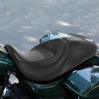 Driver & Passenger Seat for Harley Touring Street Road Glide (2009–2023) Black