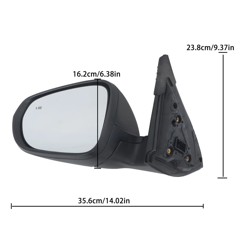 Driver Side Mirror for Chevy Trax (2024–2025) with Blind Spot, Heated