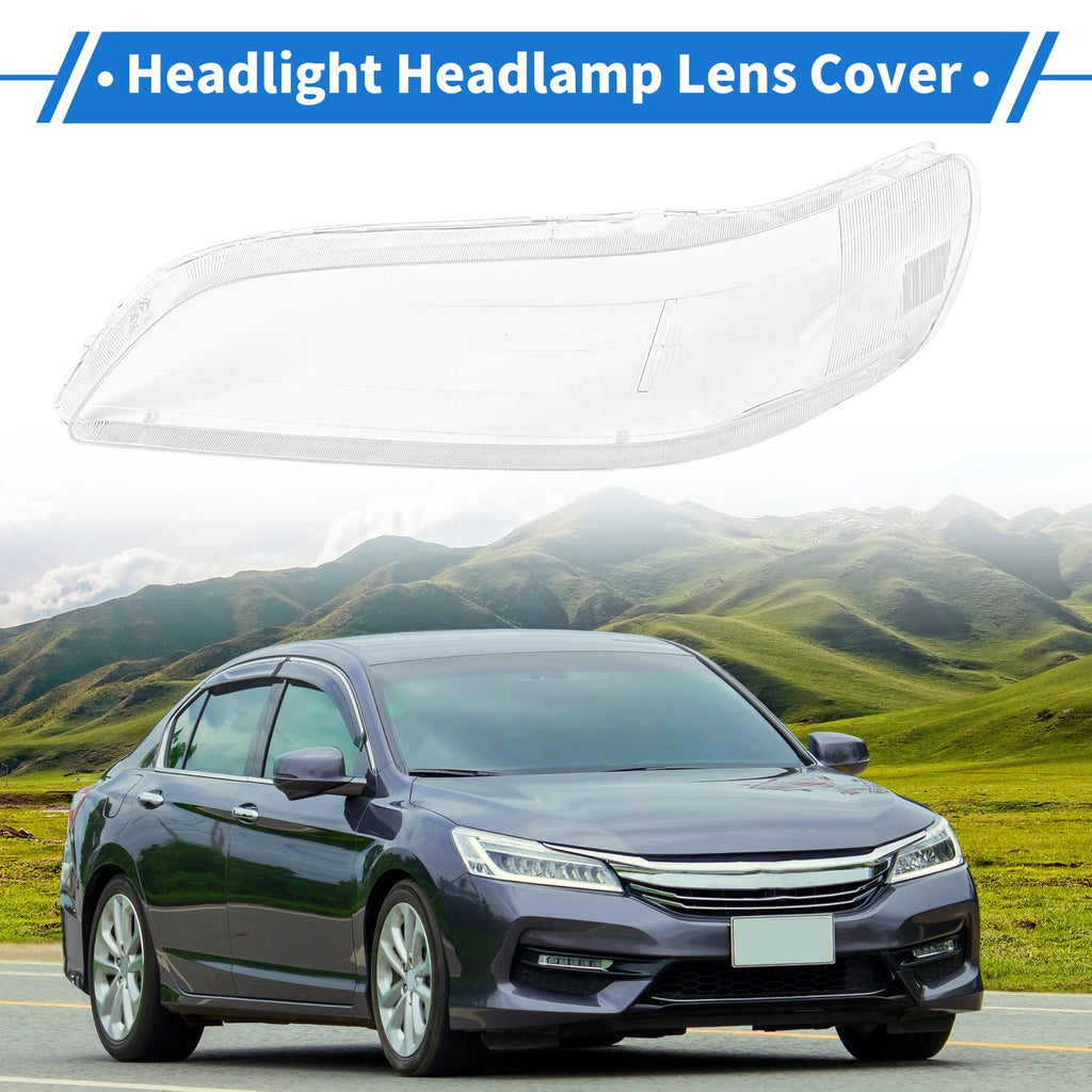 1 Pcs Headlight Lens Cover for Honda Accord (1998–2002) PC Clear