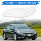 1 Pcs Headlight Lens Cover for Honda Accord (1998–2002) PC Clear