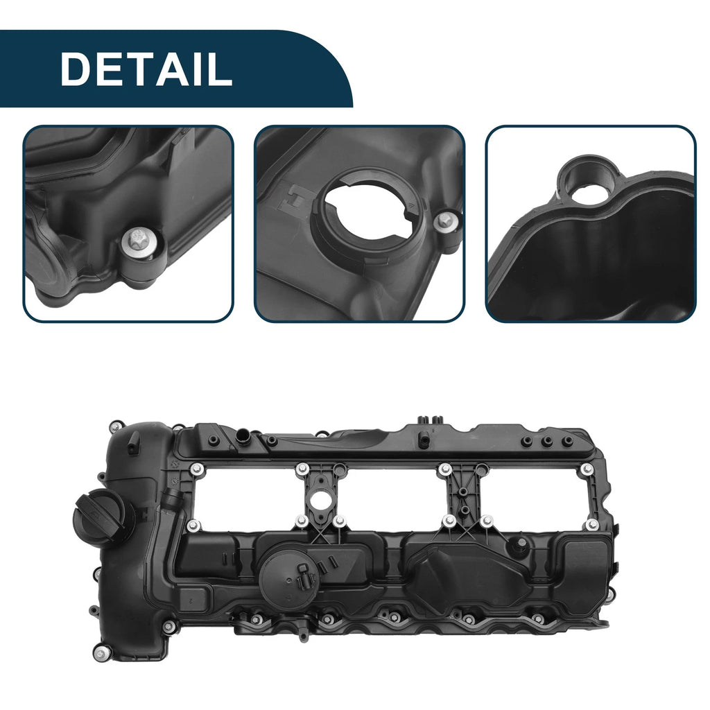 Front Engine Valve Cover with Gasket No. 11127570292 for BMW 135is (2013)