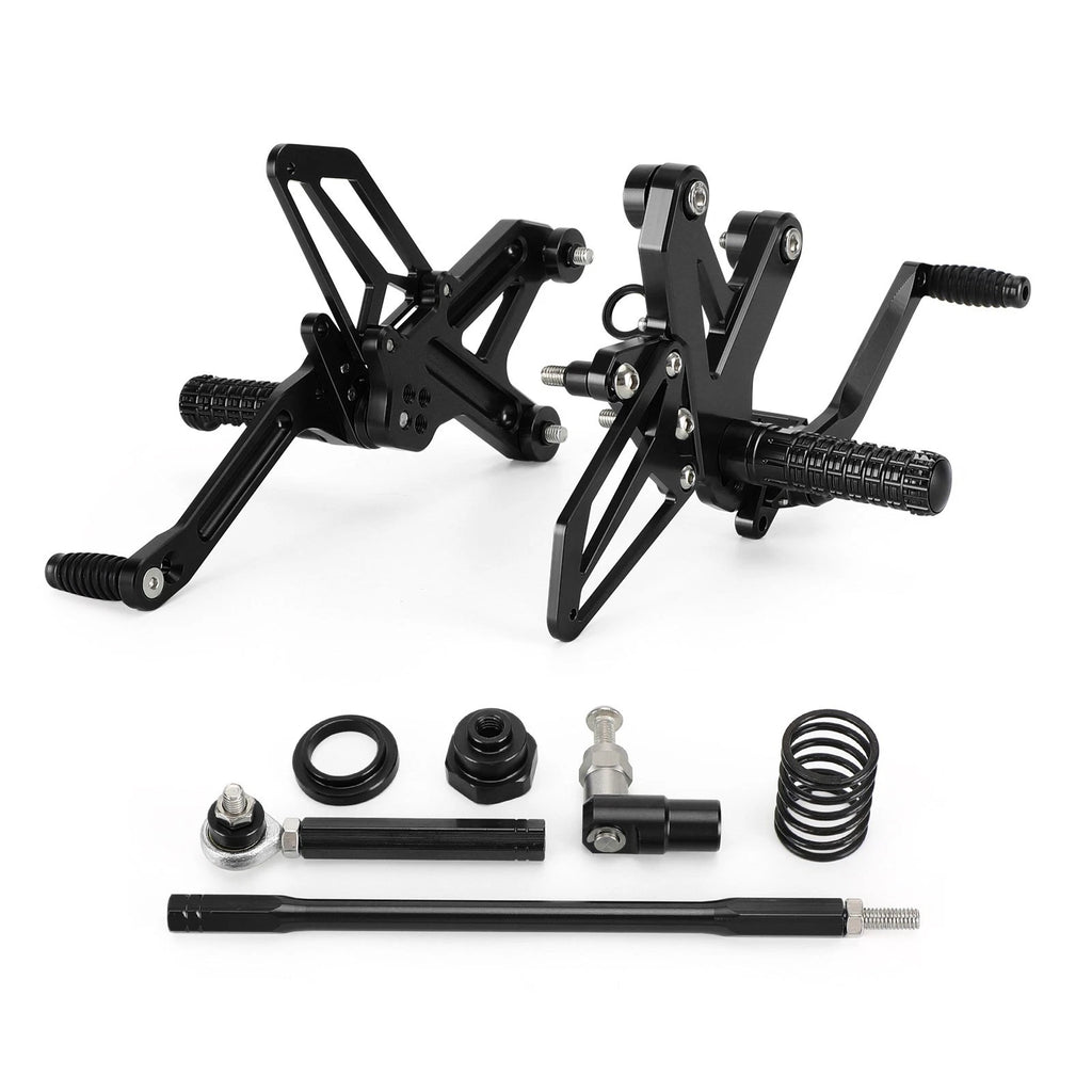 CNC Aluminum Rearsets Footpegs for Kawasaki Ninja ZX-25R (2020–Present)