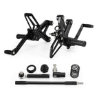 CNC Aluminum Rearsets Footpegs for Kawasaki Ninja ZX-25R (2020–Present)