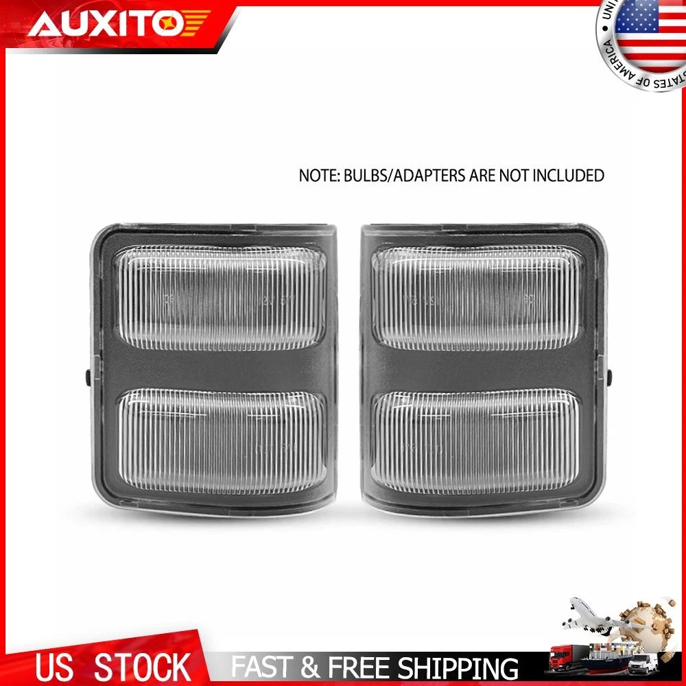 Clear Side Mirror Signal Lights for Ford F250 F350 F450 F550 (2008–2016)