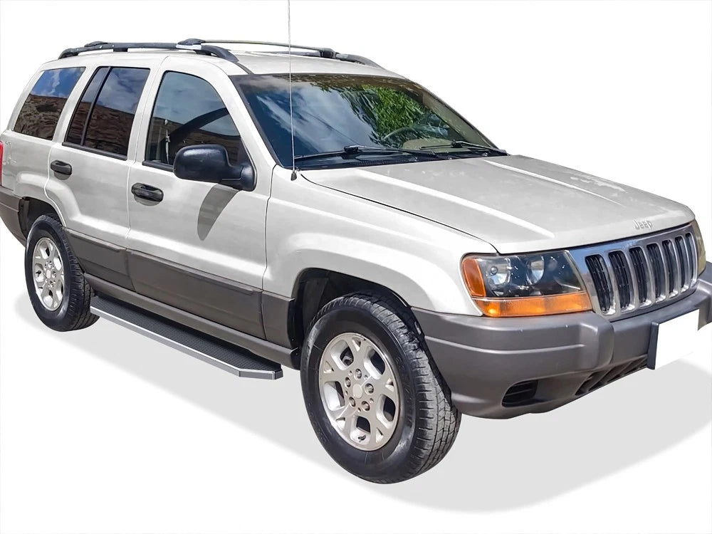6" Polished iBoard Side Step Nerf Bar for Jeep Grand Cherokee (1999-2004)