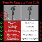 Set of 8 Spark Plugs & 8 Ignition Coils for Ford F150 Lincoln 4.6L 5.4L DG508