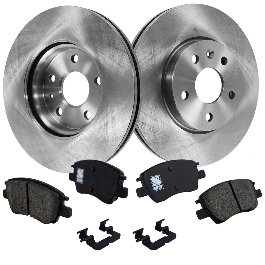 Brake Disc Rotors and Pads Kit for Chevy Volt Cruze (2016–2019)