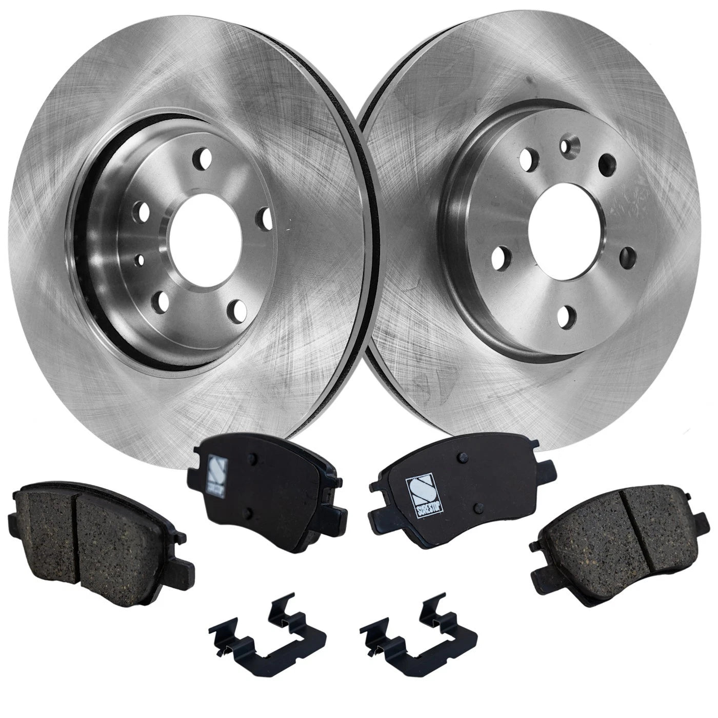 Brake Disc Rotors and Pads Kit for Chevy Volt Cruze (2016–2019)