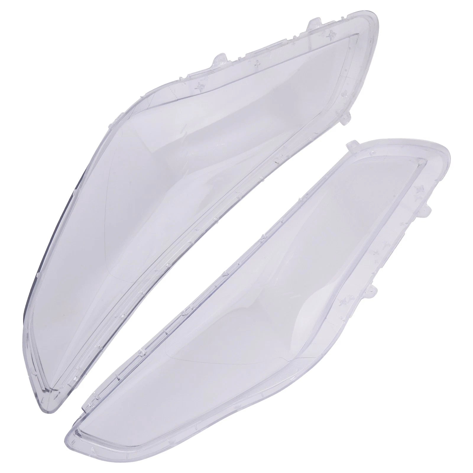 Set of 2 Headlight Lens Covers for Hyundai Sonata (2015–2017) Clear