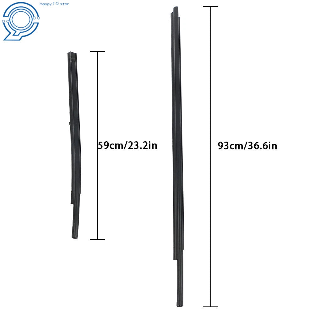 Window Belt Molding Seal Weatherstrips for Toyota Tundra (2007–2020)