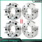 Set of 4 Wheel Adapters 6x135 to 8x170 M14x1.5 for Ford Expedition (2015–2025)