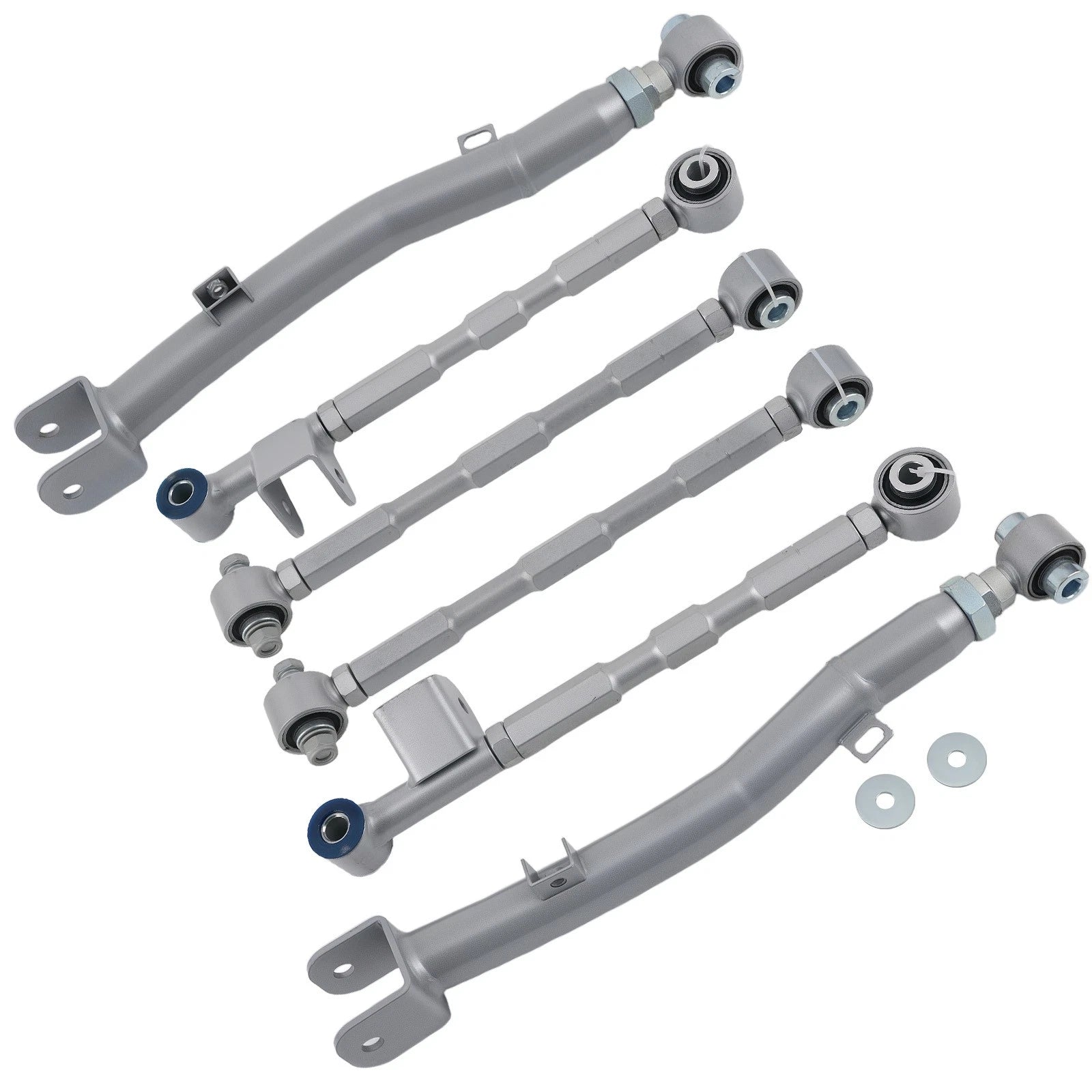 6 Pcs Pillow Ball Rear Lateral Links Control Arm for Subaru Impreza WRX STi (1992–2000)