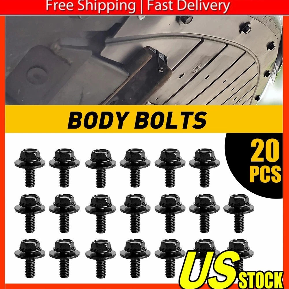 Set of 20 Body Bolts for Make Model