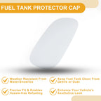 Fuel Tank Door Cap for Mercedes-Benz C253 (2016–2019) Fuel Filler Flap Cover White