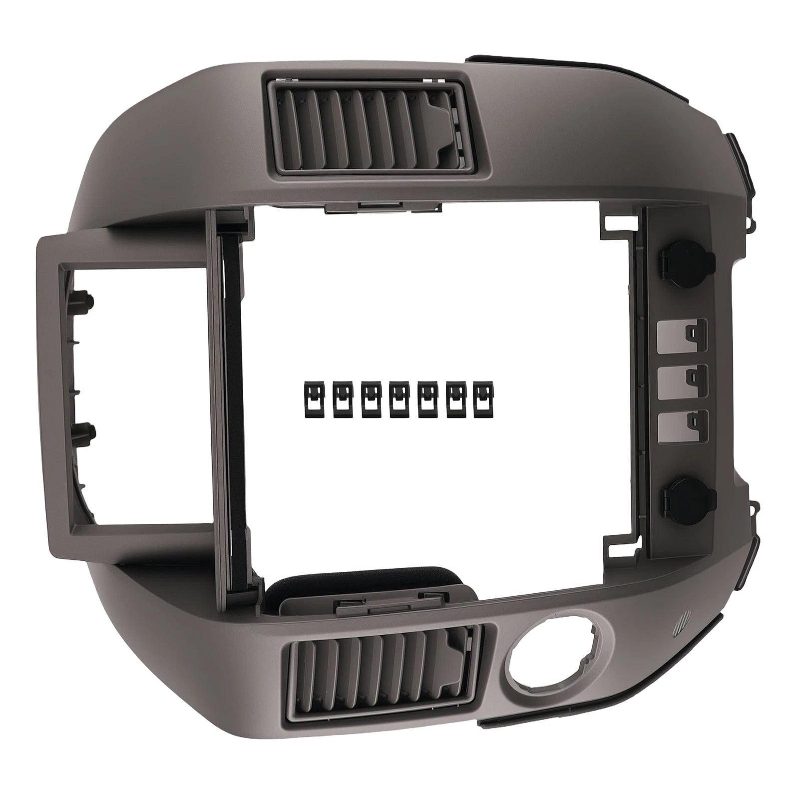 Center Radio Cover for Nissan Titan 5.6L V8 (2004–2015) 68257-7S500 Grey