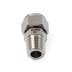 Compression Tube Fitting 1/4 PT Male Thread x 10mm OD Tube 304 Stainless Steel