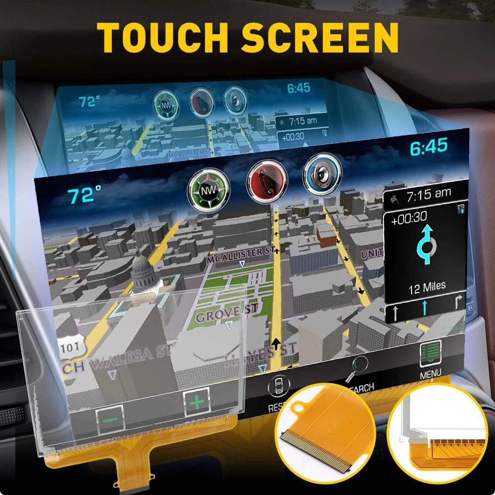 8" Touch Screen 55Pin DJ080PA-01K for Chevrolet Colorado (2015–2020)