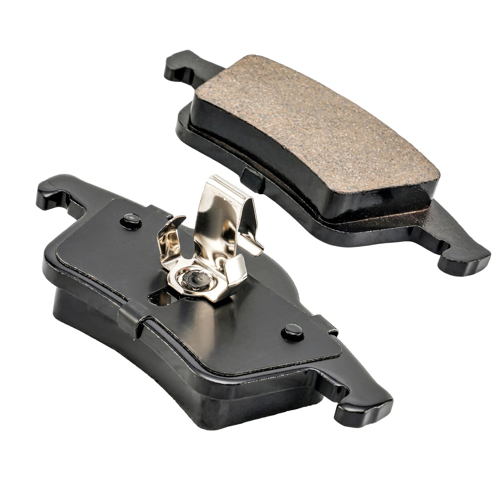Rear Ceramic Brake Pads with Hardware for Volvo S60 S80 V70 XC70 (2000-2007)