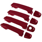 Set of 4 Exterior Door Handles for Toyota Camry (2012–2017) Red