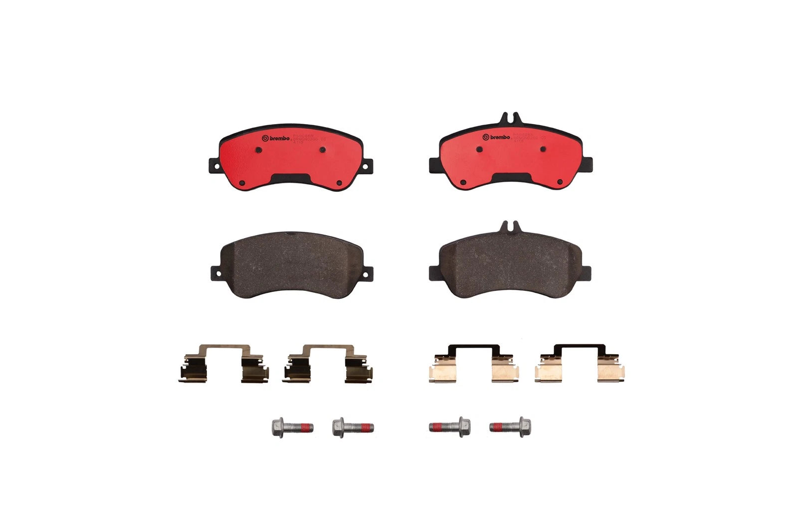 Brembo Front NAO Ceramic Brake Pad Set for Mercedes-Benz GLK250 GLK350 (2009–2015)