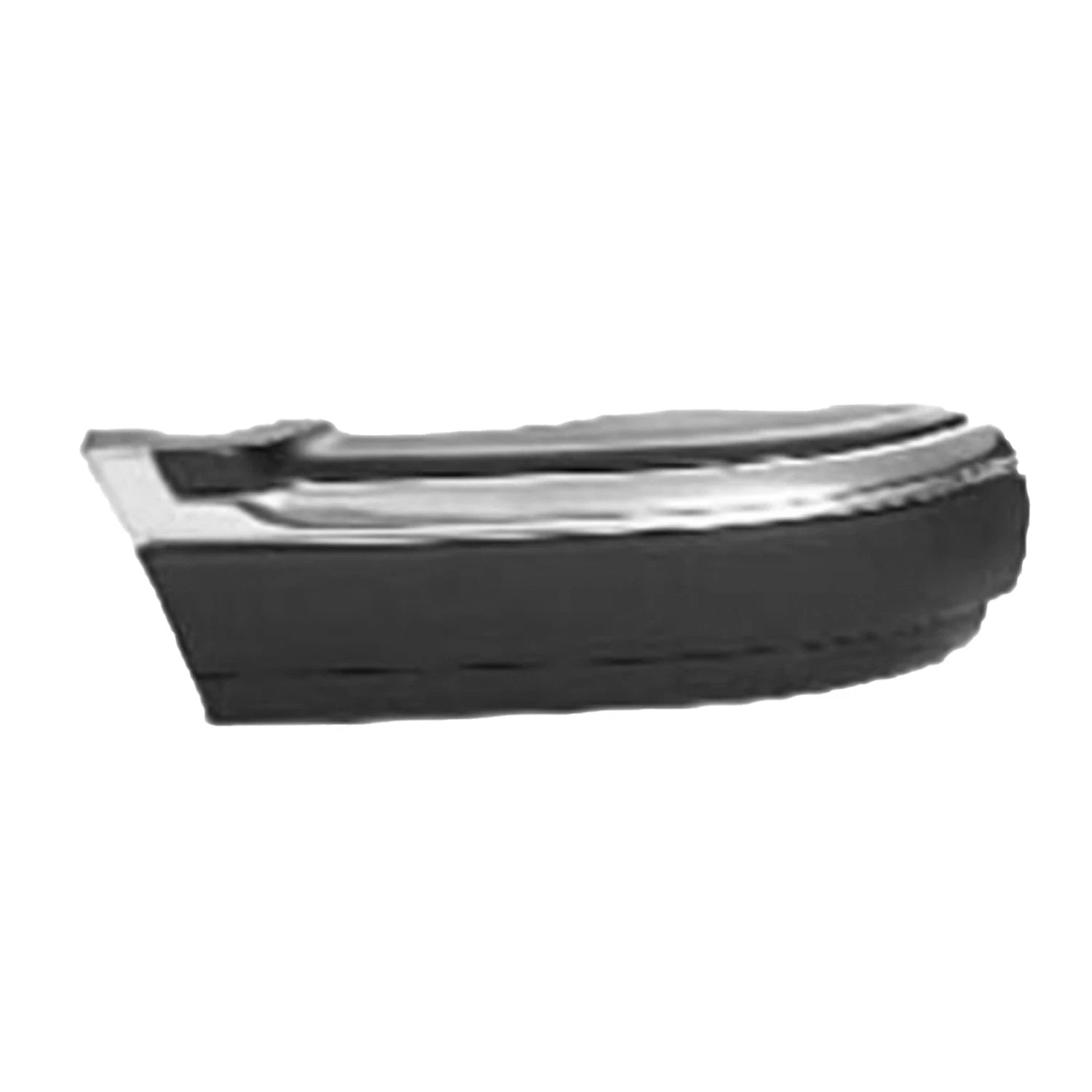 Replacement Passenger Side Front Bumper End w/Moulding (See compatibility Chart)